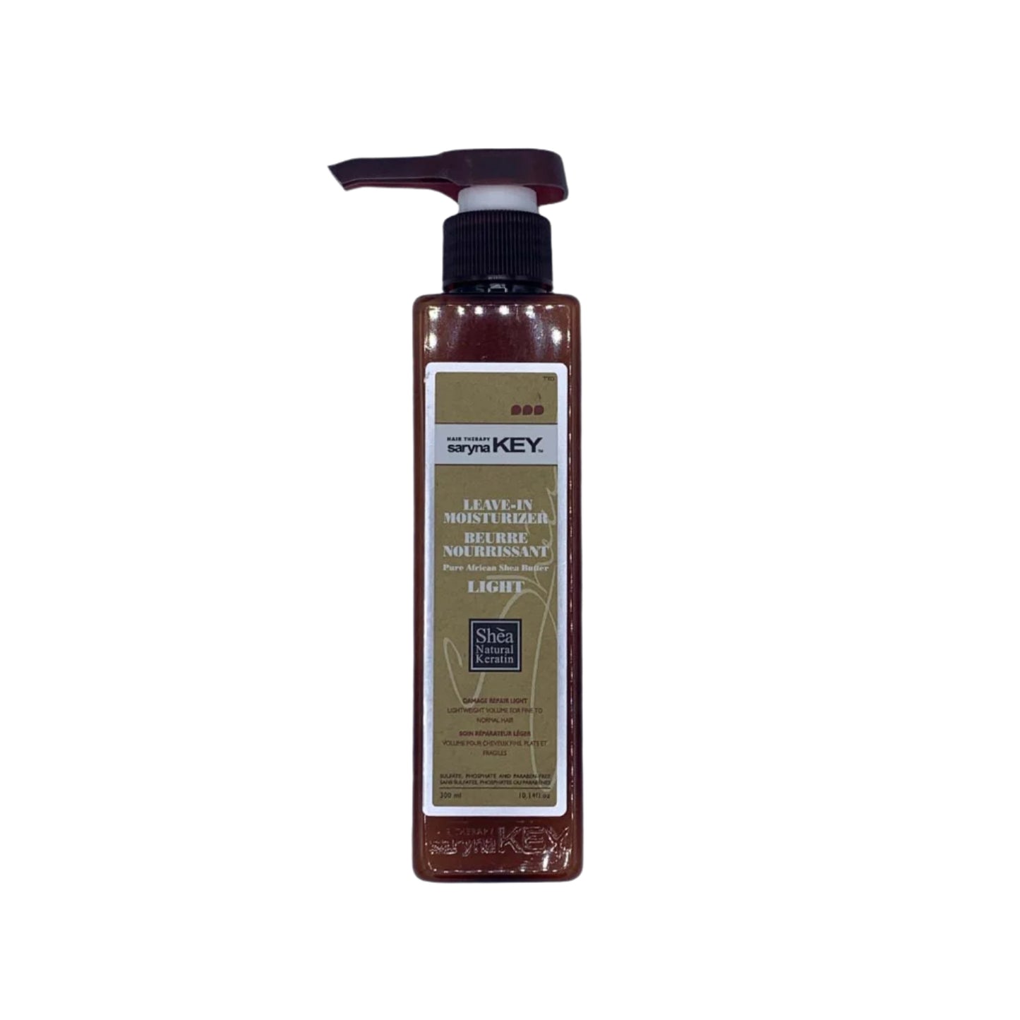 SARYNA KEY PURE AFRICAN SHEA LEAVE IN MOISTURIZER DAMAGE REPAIR LIGHT 300ml