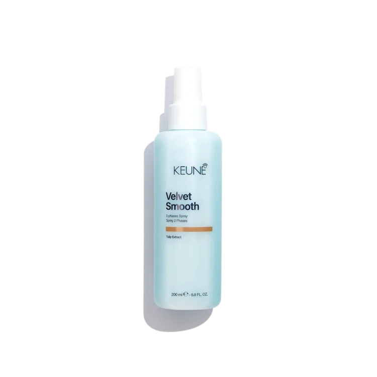 Keune Velvet Smooth hair product bottle
