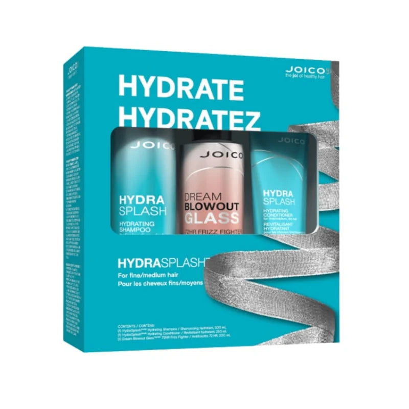 Joico Hydrate product set packaging on a white background
