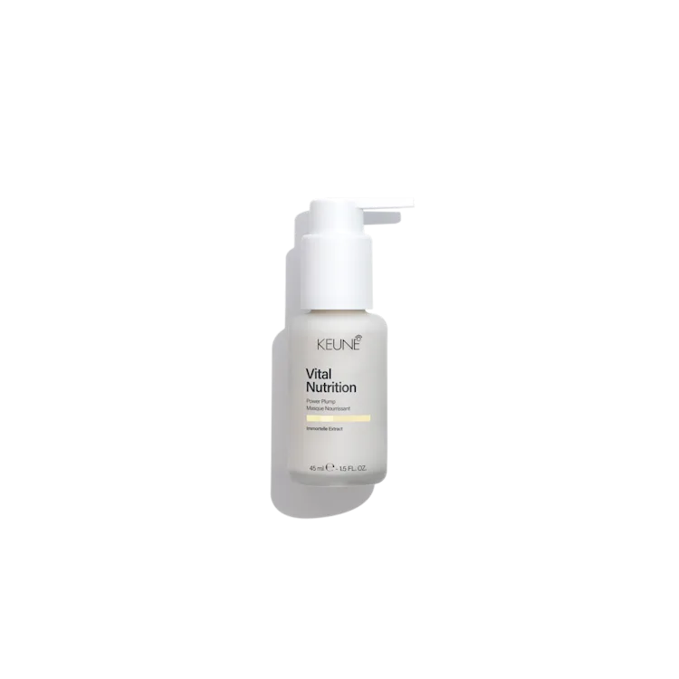 Keune Vital Nutrition hair product bottle on a white background