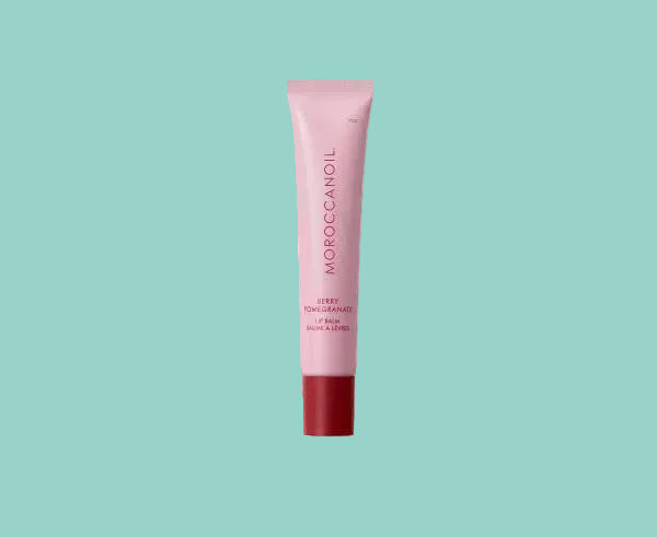 Moroccanoil product tube on a white background