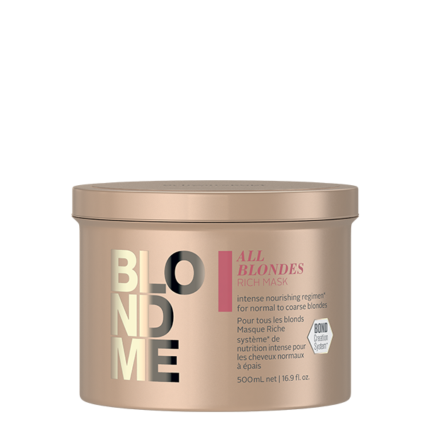 Schwarzkopf BLONDME Masque Riche Tous Blonds