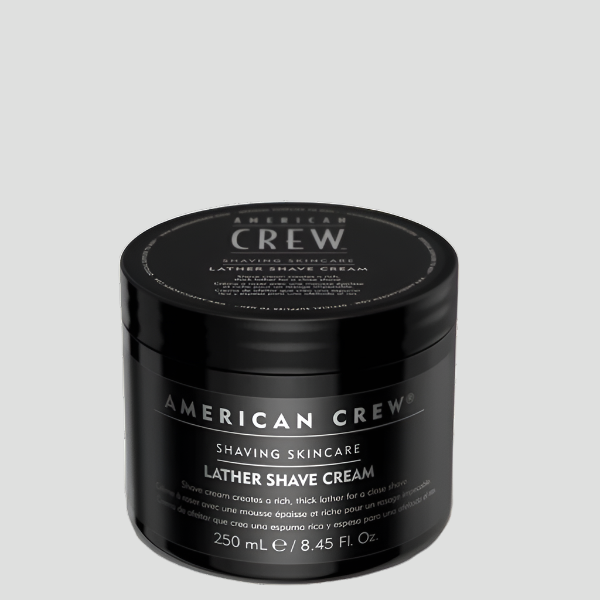AMERICAN CREW SHAVING SKINCARE LATHER SHAVE CREAM 250ml (8.4oz)