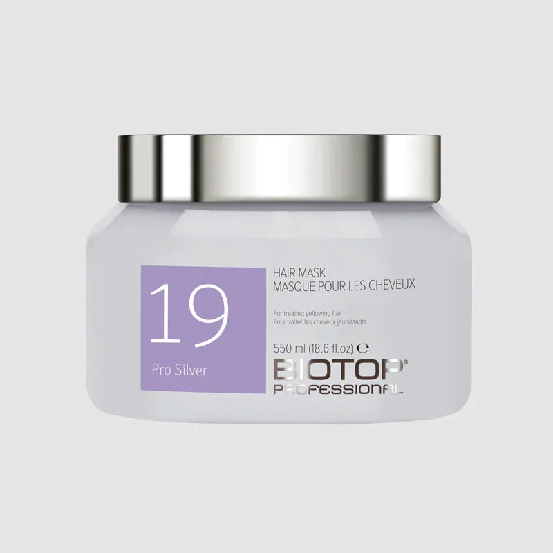 Masque capillaire argenté Biotop Professional 19 Pro