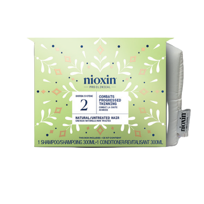 NIOXIN  DUO SYSTEM 2 300ml HOLIDAY  KIT 2025