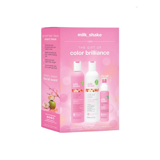 Milk Shake hair care product set packaging 