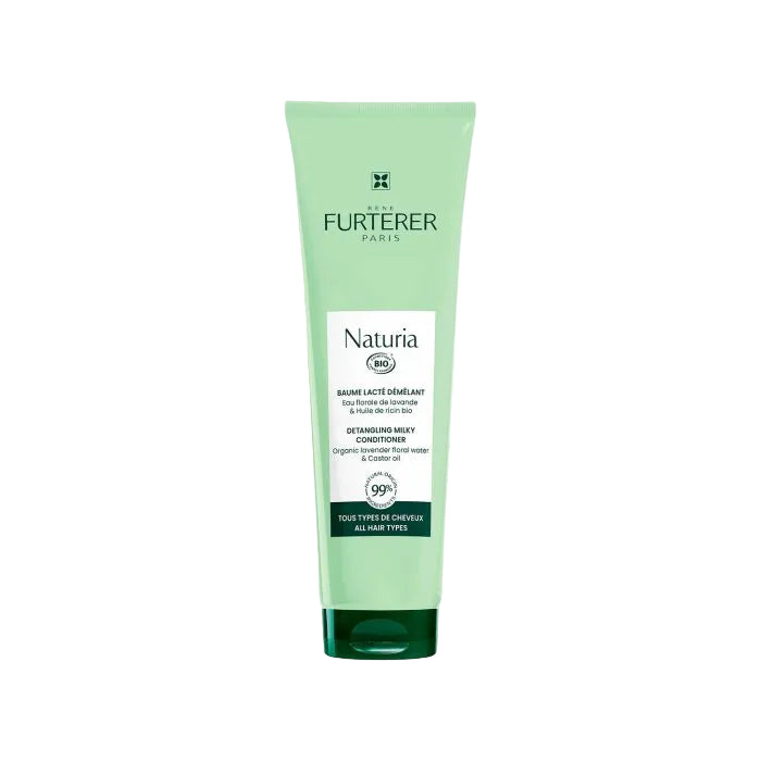 Green tube of Furterer Natura hair care