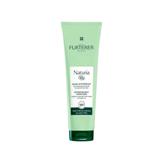 Green tube of Furterer Natura hair care