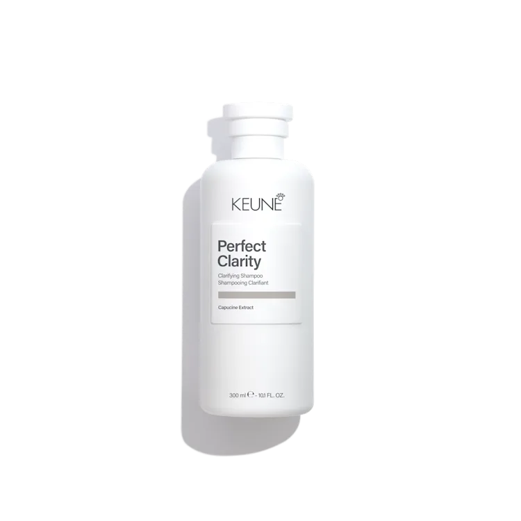 Keune Perfect Clarity shampoo bottle 