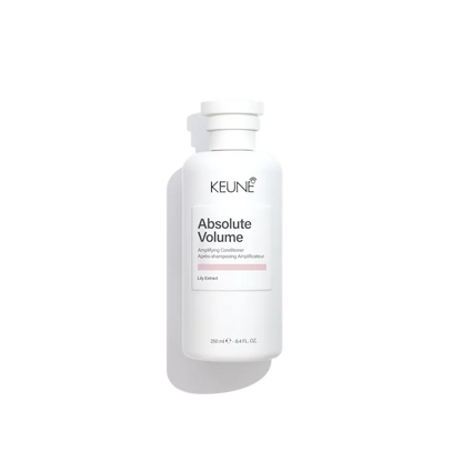 Keune Absolute Volume hair product bottle