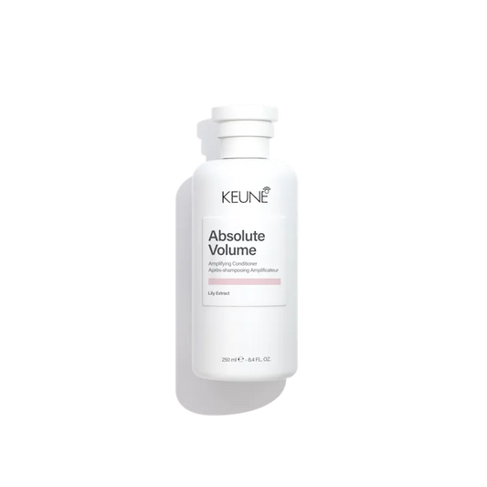 Keune Absolute Volume hair product bottle