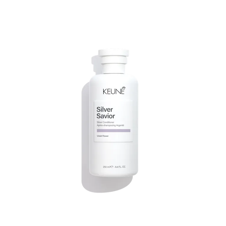 Keune Silver Savior hair care product bottle 