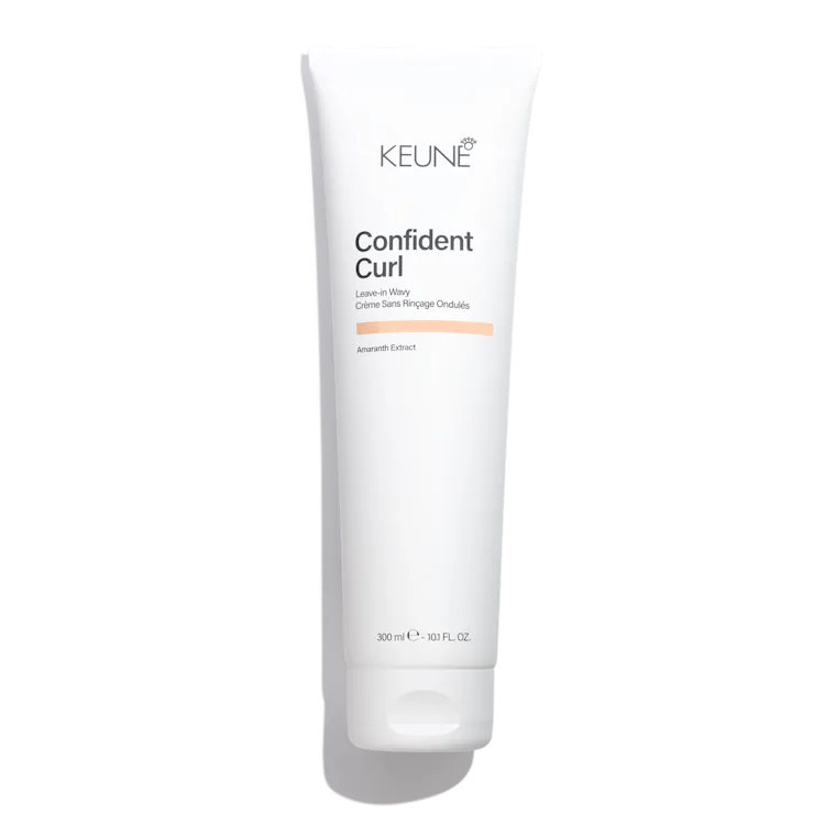 Keune Confident Curl hair product on 