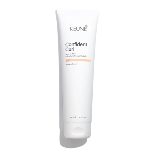 Keune Confident Curl hair product on 