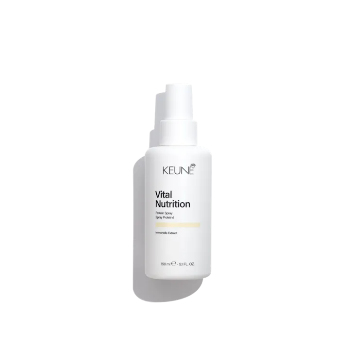 Keune Vital Nutrition hair product bottle on a white background