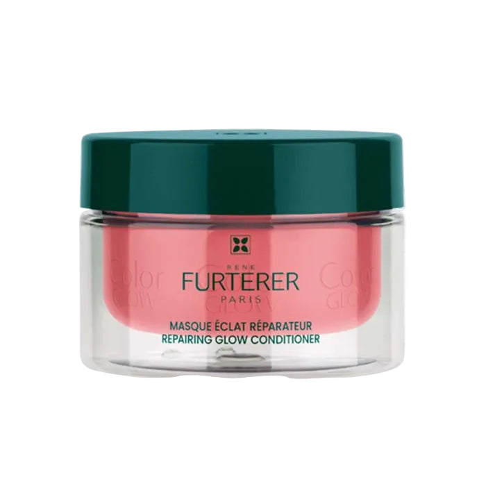 Jar of Rene Furterer repairing glow conditioner