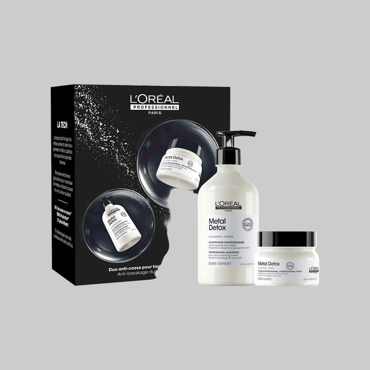 L'ORÉAL METAL DETOX HOLIDAY 2025 TRIO 