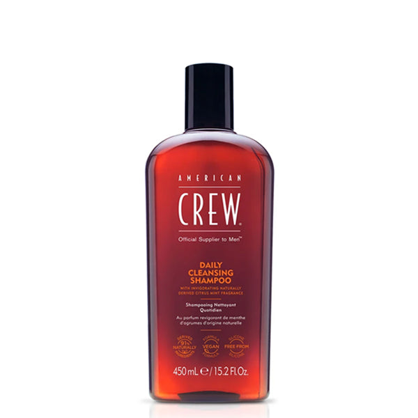 AMERICAN CREW DAILY CLEANSING SHAMPOO 450ml,front bottle
